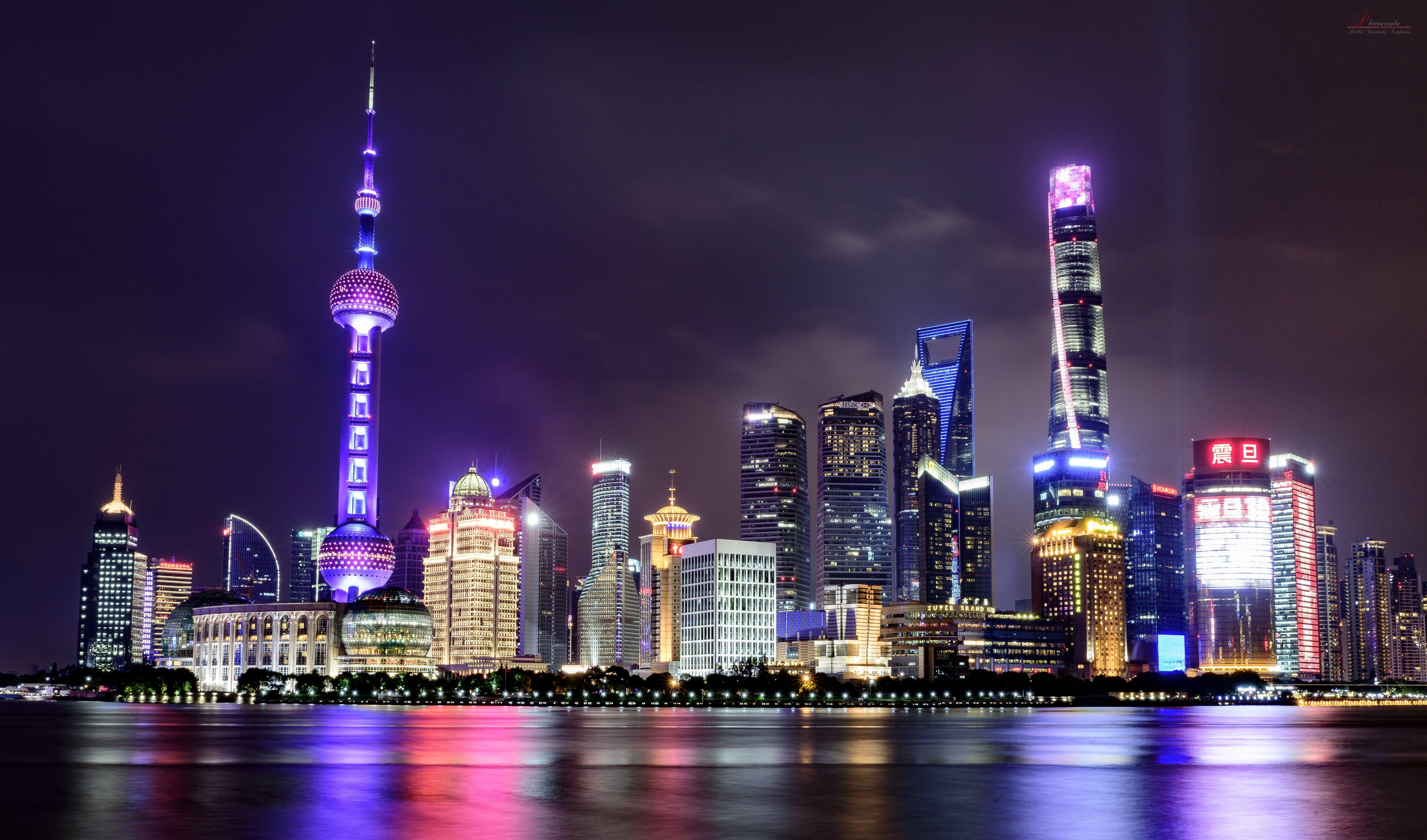 Shanghai Skyline Wallpapers Top Free Shanghai Skyline Backgrounds 