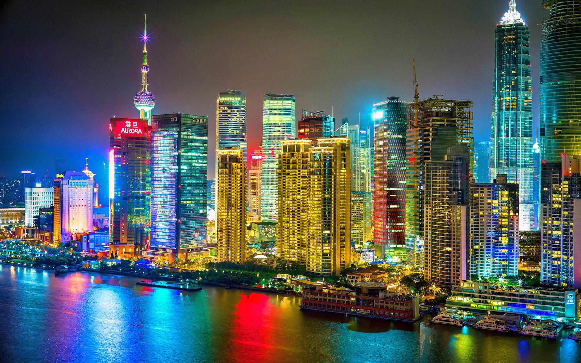 1920x1200 Shanghai Wallpaper HD