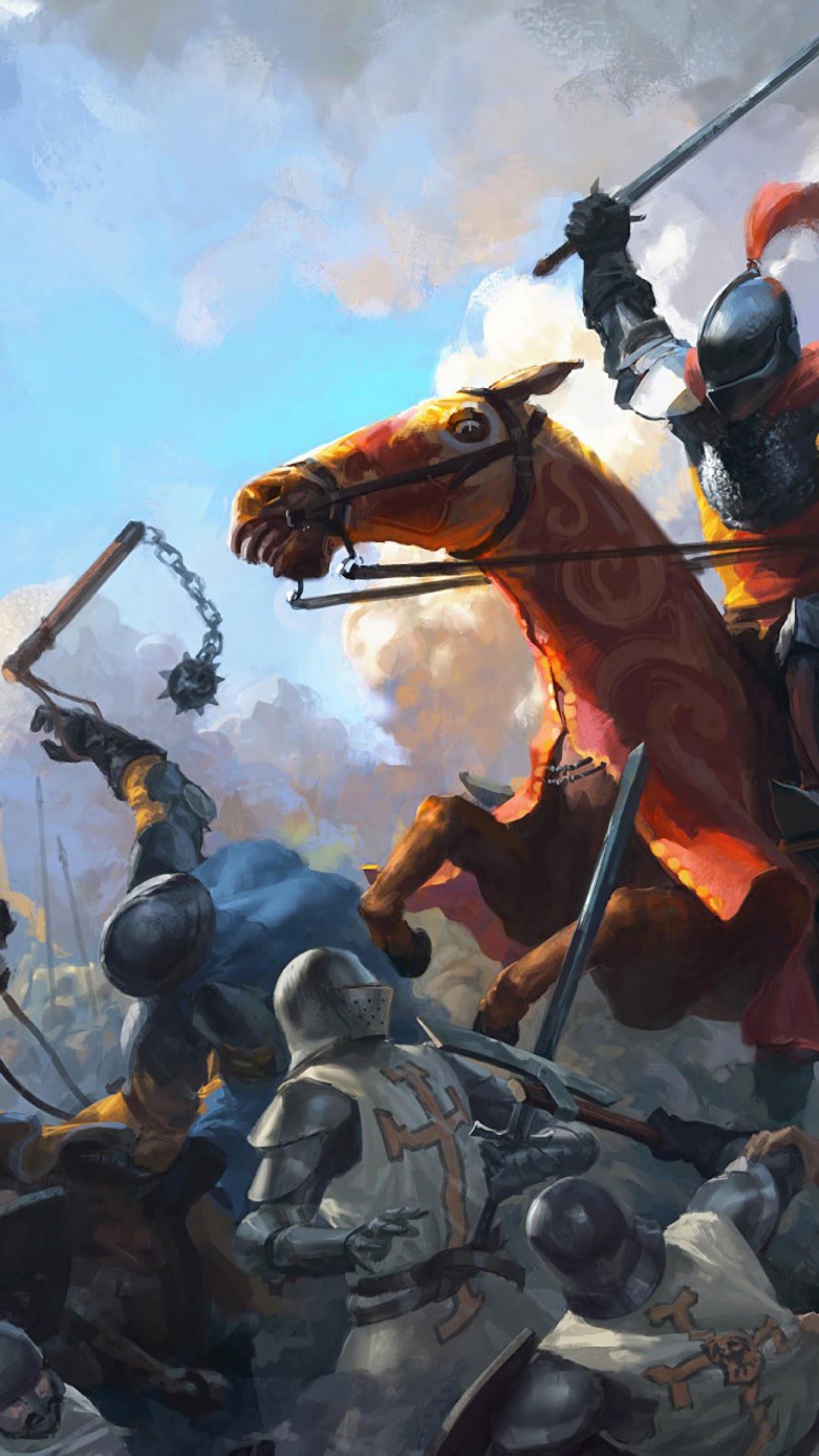 1080x1920 Epic, Battle, Medieval, Knight, Army 3840x2160 phone HD Wallpaper, Image, Background, Photo and Picture. Mocah HD Wallpaper