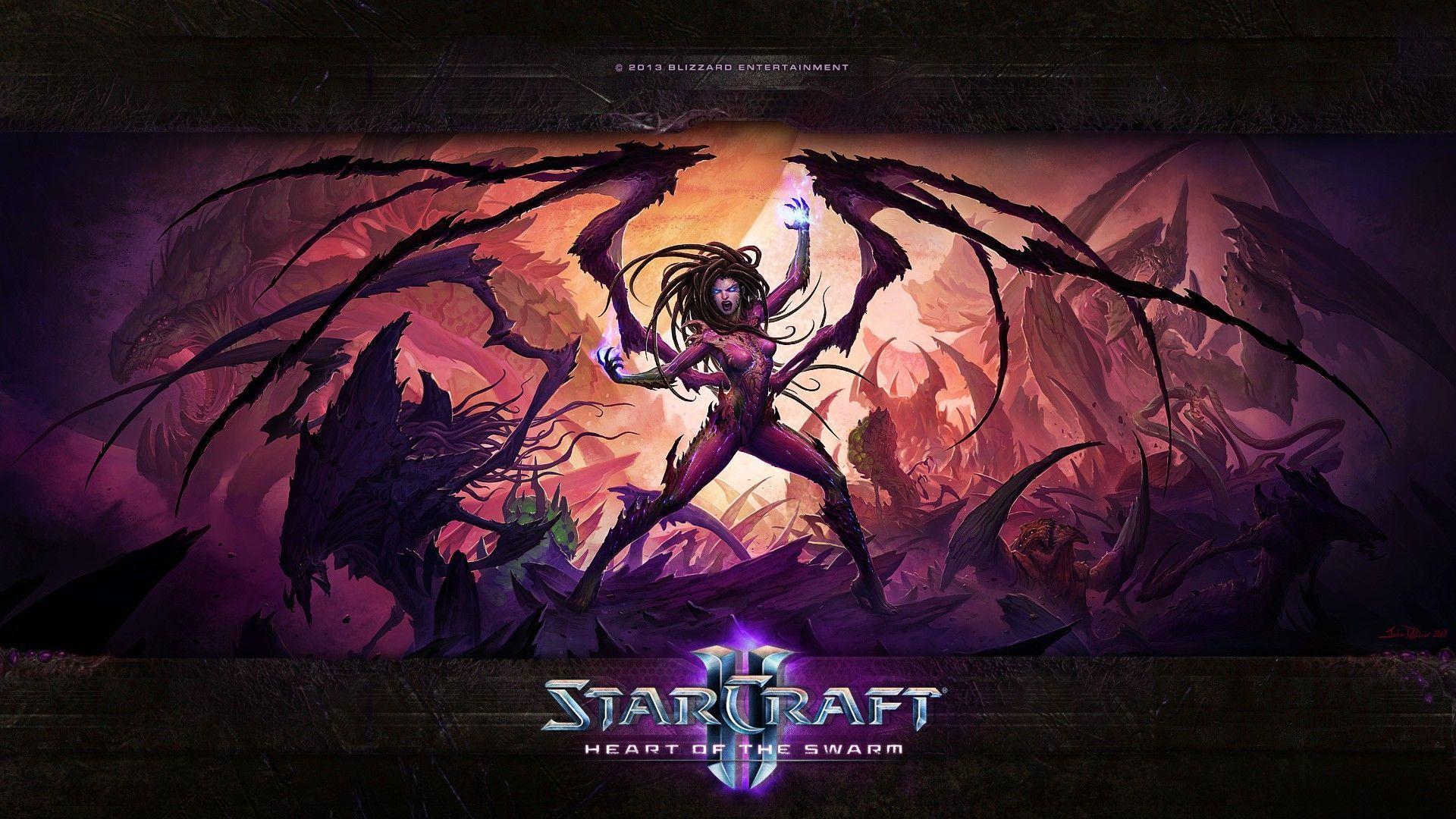 1920x1080 Starcraft 2 Queen of Blades Video Game Wallpaper