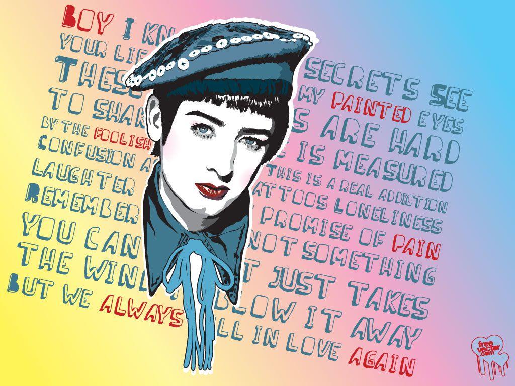 1024x768 Boy George Wallpaper