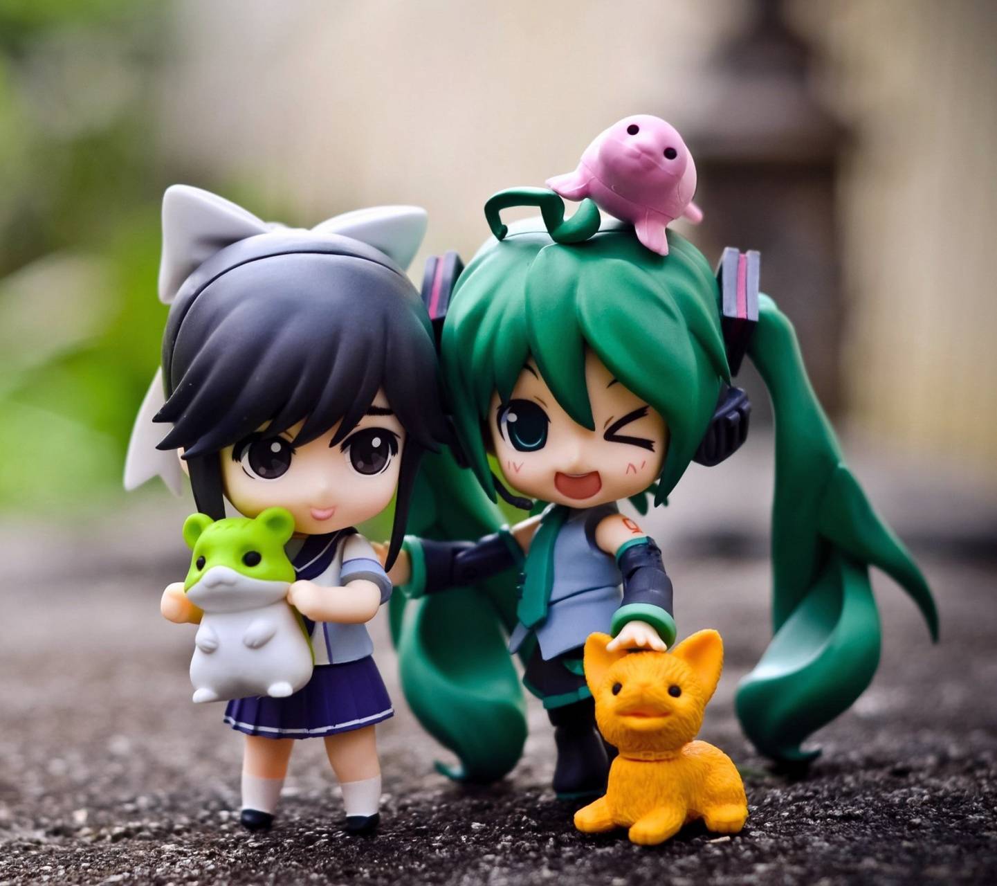 1441x1280 Download Doll Couple HD Wallpaper and Background