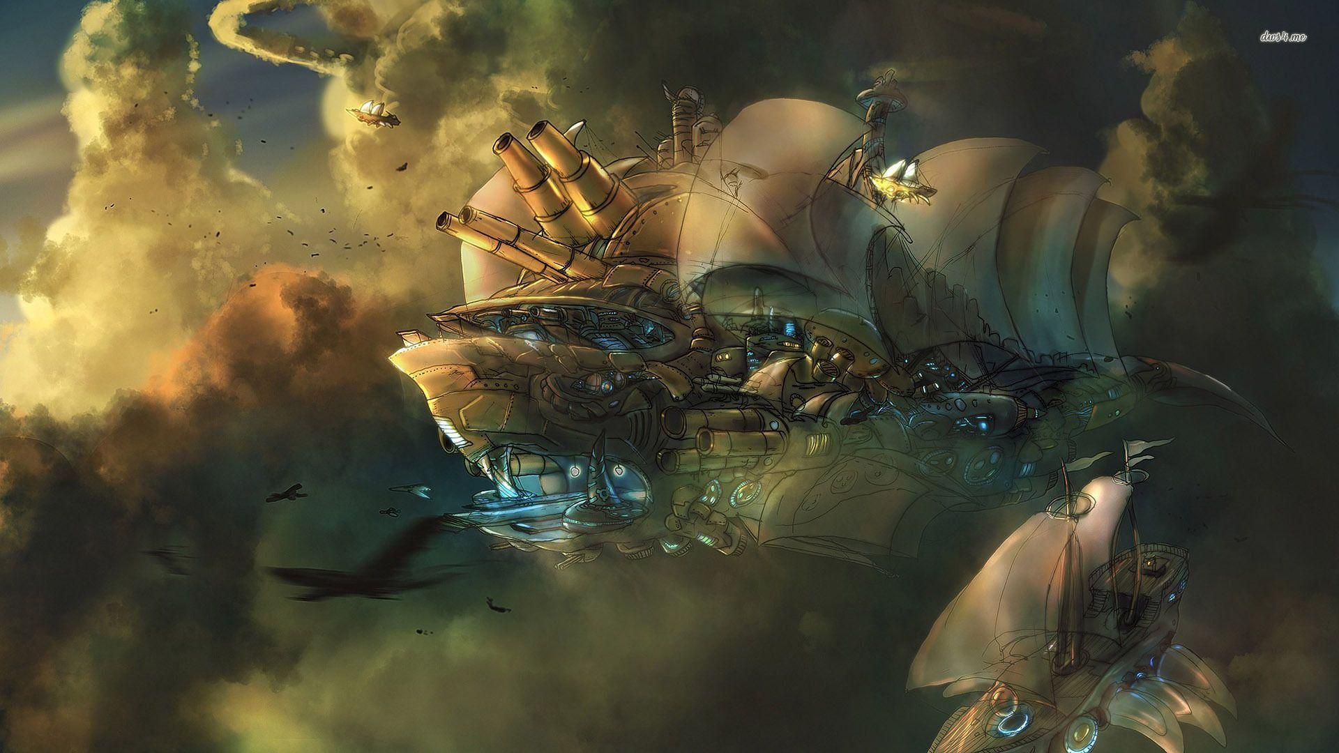 1920x1080 Steampunk HD Wallpaper. Background. None