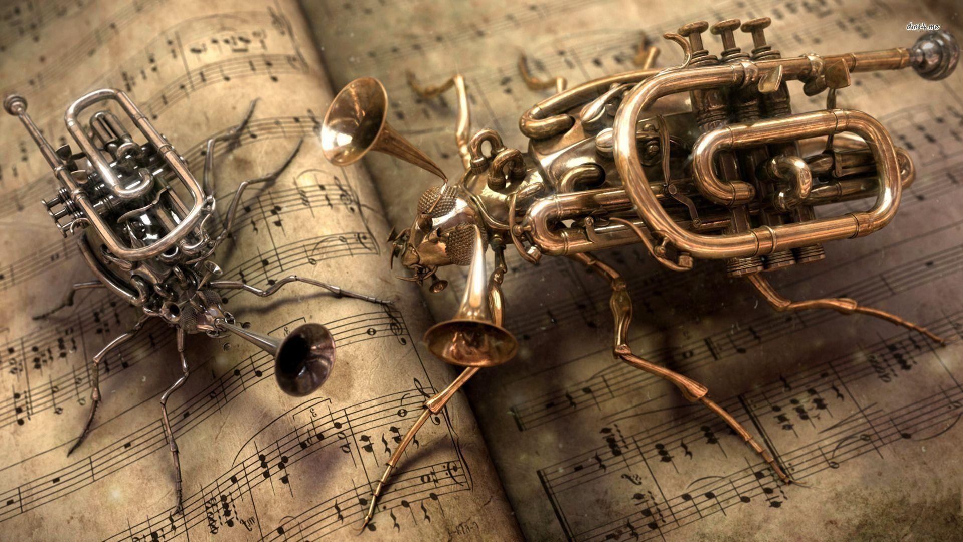 1920x1080 Trumpet Wallpaper Desktop Background