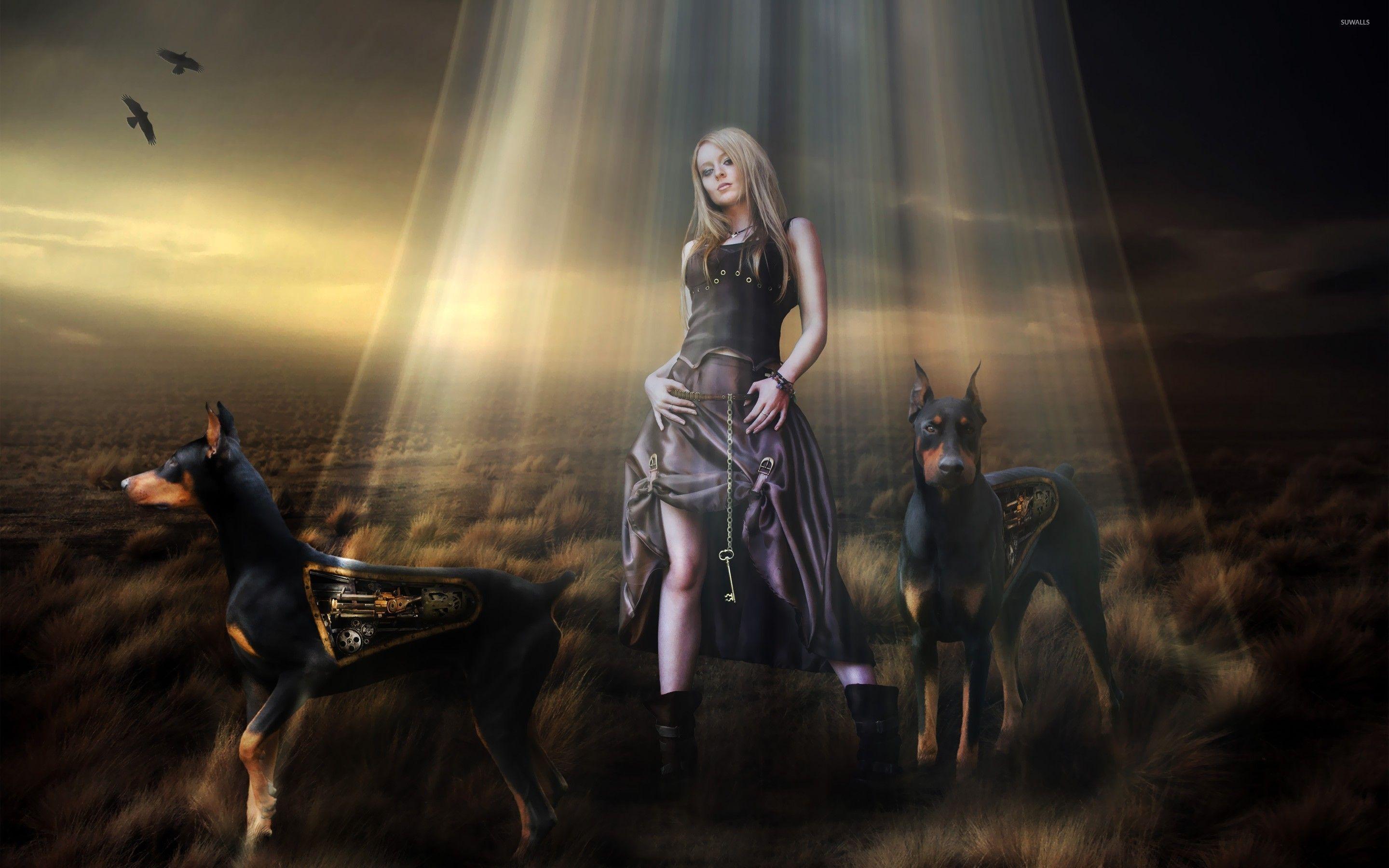 2880x1800 Steampunk Girl Wallpaper_girl wallpaper_download free wallpaper