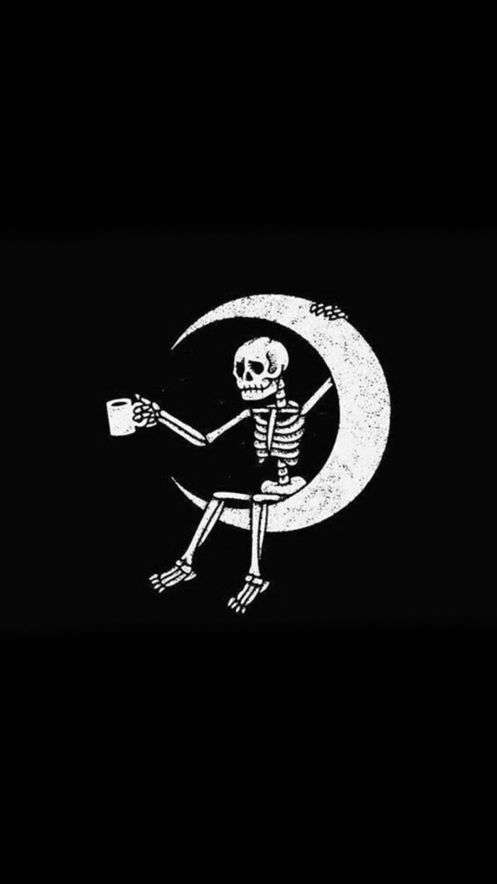 720x1280 Black Aesthetic Halloween Wallpaper