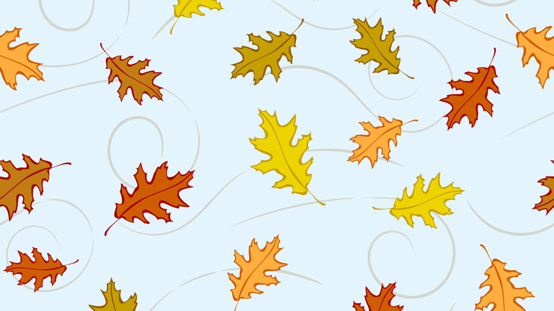 1920x1080 Desktop wallpaper autumn, leaves, abstract, digital art, HD image, picture, background, d2f581