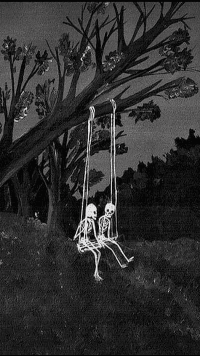 675x1200 Trendy October & Halloween Wallpaper Background For Your iPhone