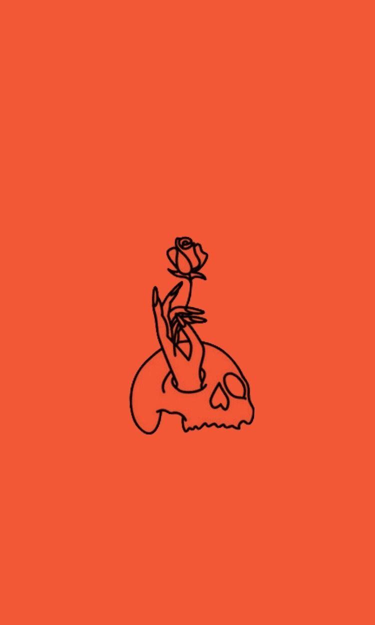 750x1250 Aesthetic Halloween Wallpaper
