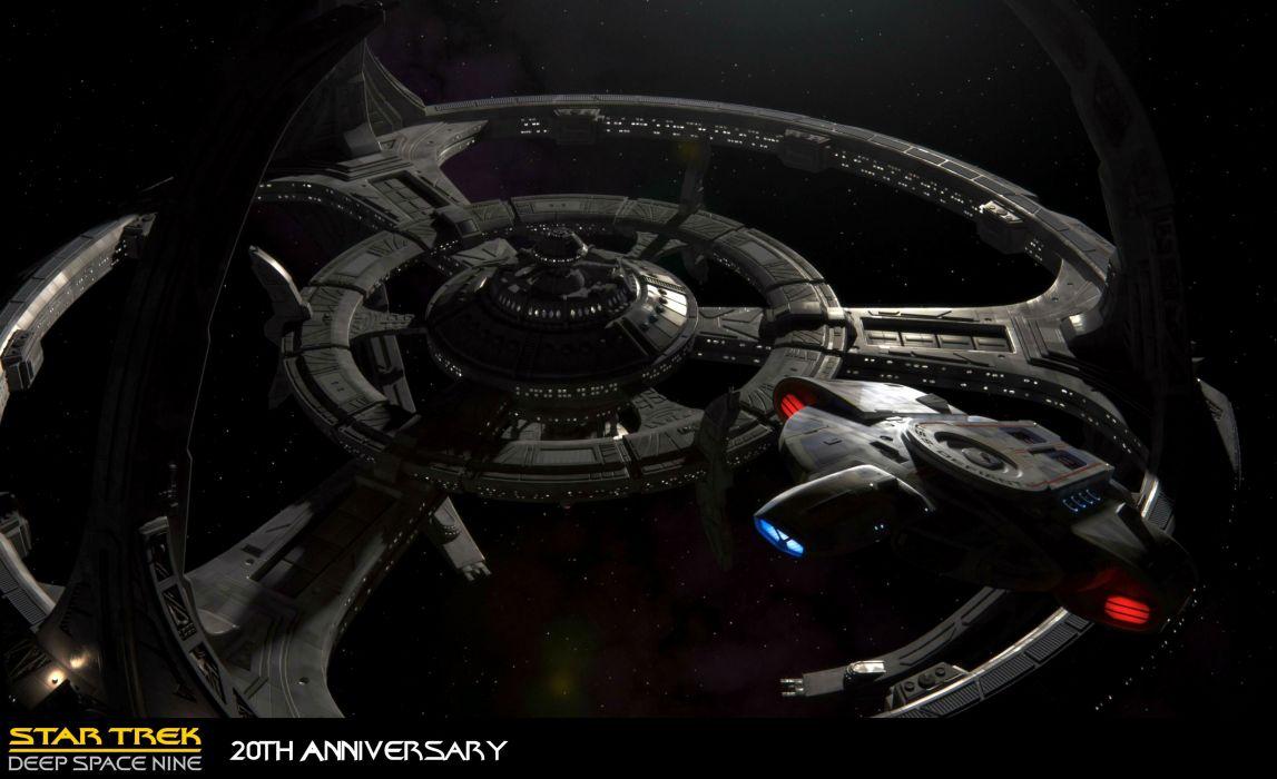 1147x700 DEEP SPACE NINE Star Trek Futuristic Television Sci Fi Spaceship (2) Wallpaperx1875