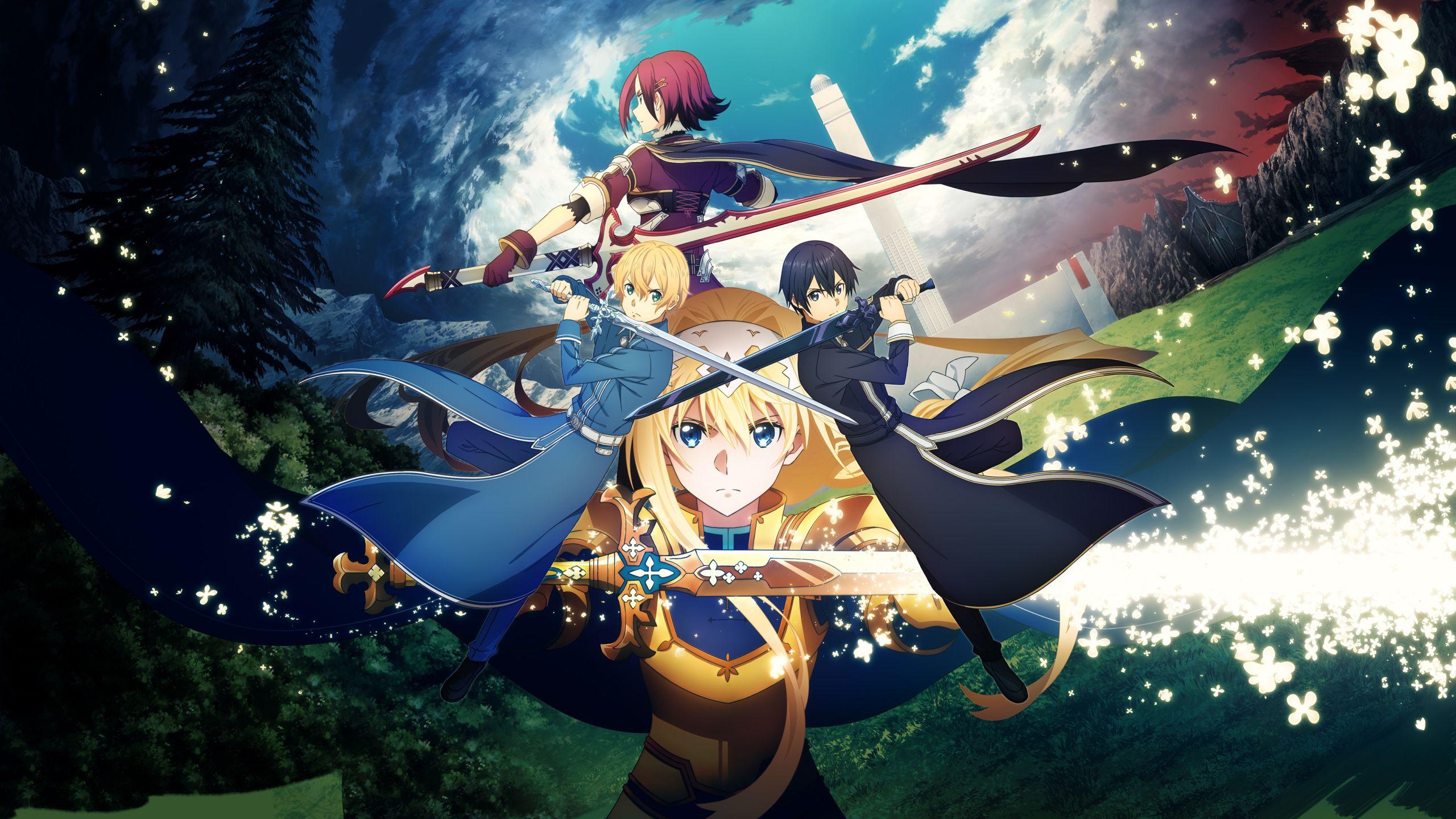 2560x1440 Sword Art Online Wallpaper