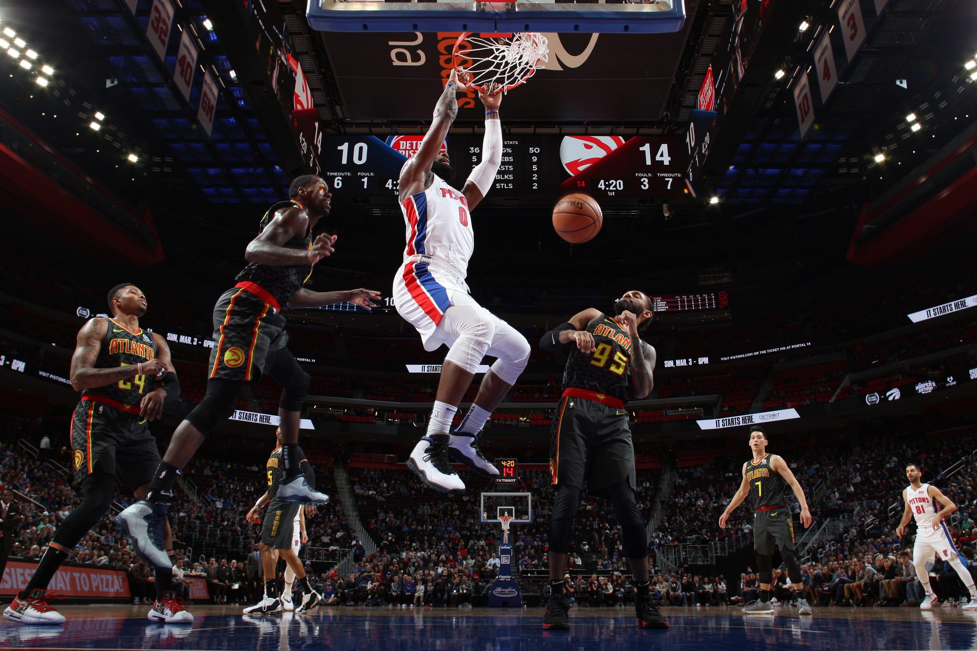 3200x2133 Detroit Pistons: 3 Goals For Andre Drummond In 2019 20