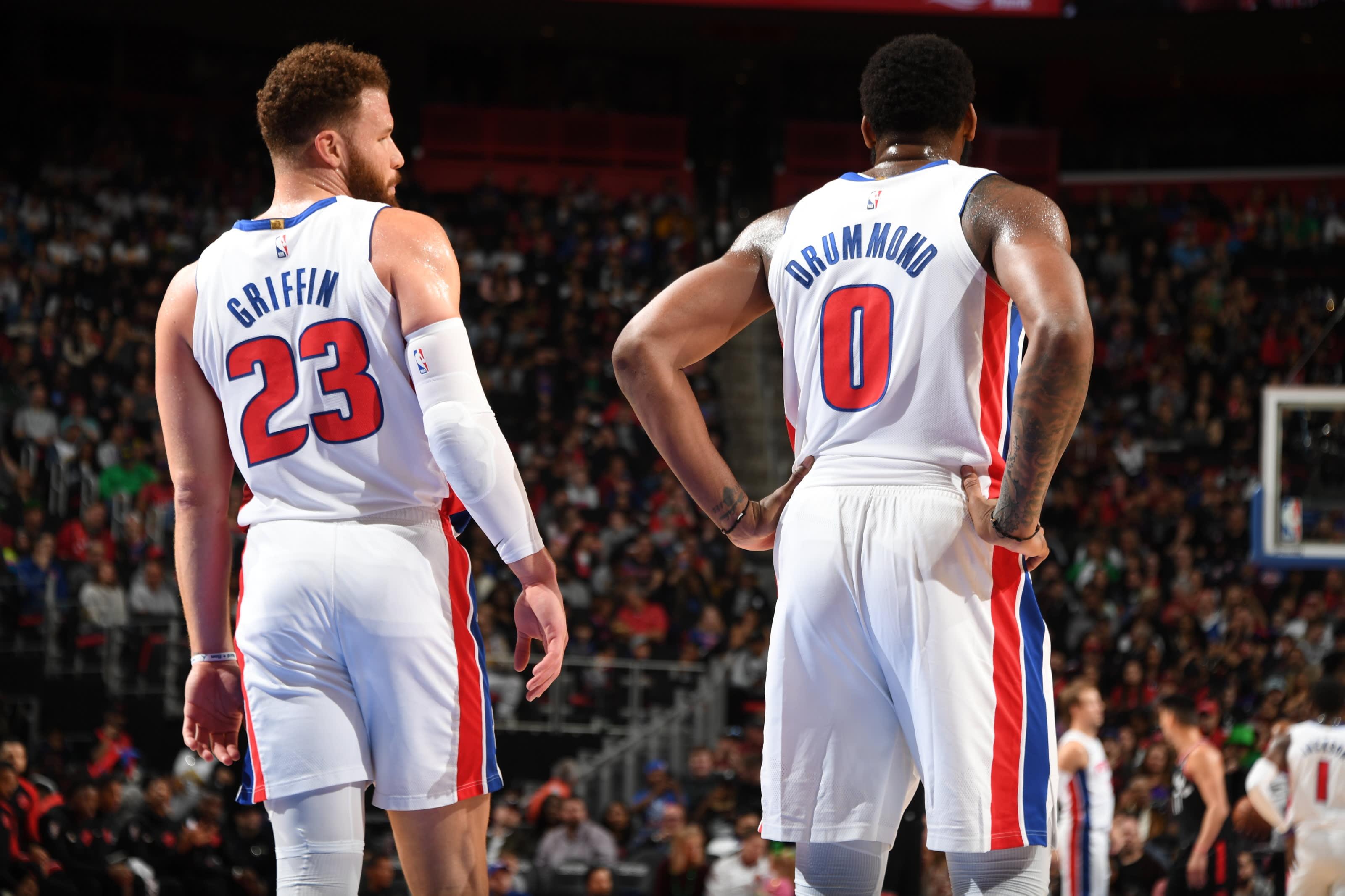 3200x2133 Detroit Pistons: How Blake Griffin and Andre Drummond fit together