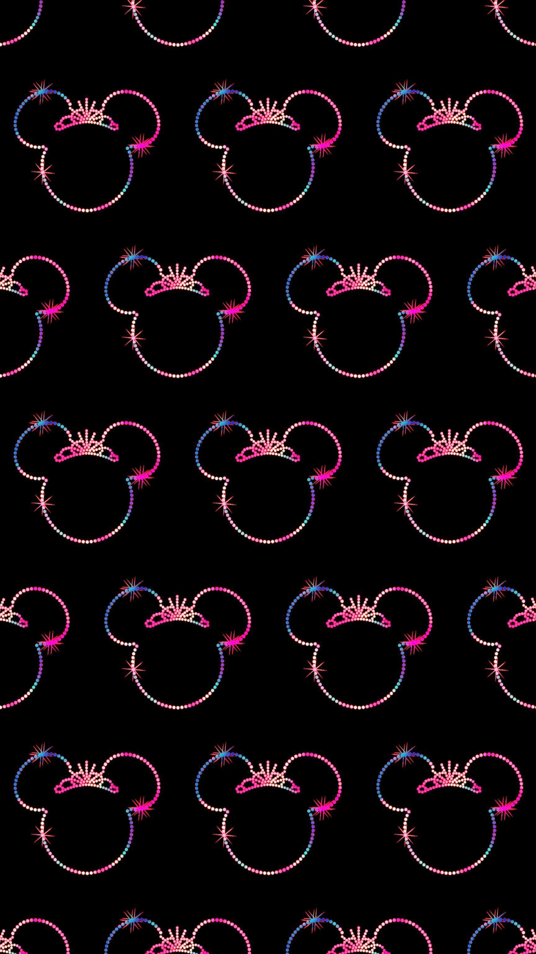 1728x3072 Black Mickey Ears Wallpaper