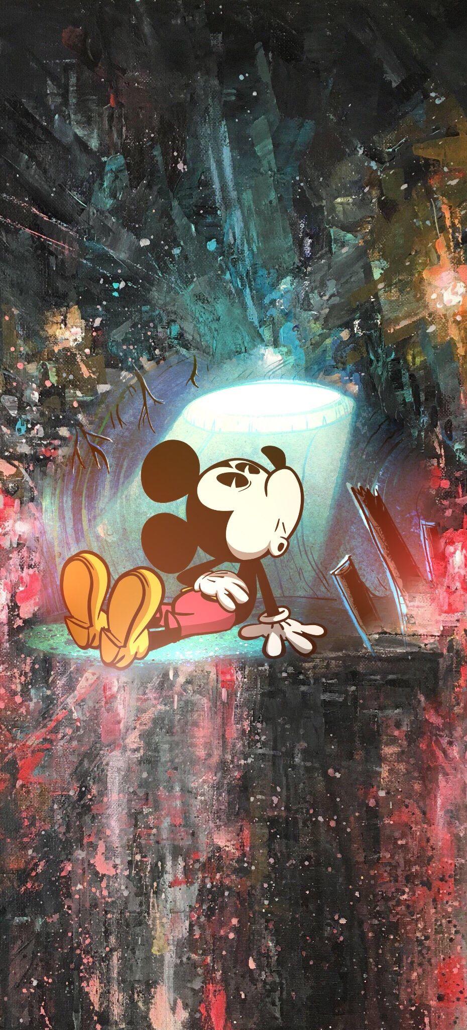 930x2048 Bad Mickey Mouse Wallpaper