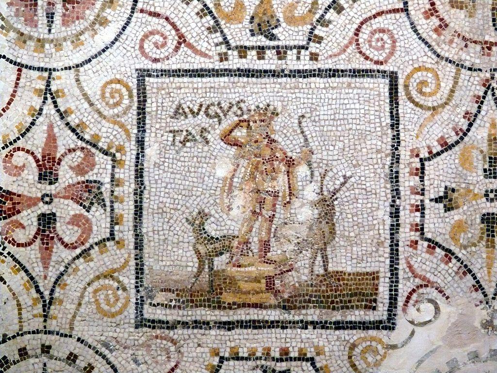 1024x768 Ave Augustus!. The American Institute for Roman Culture. Roman mosaic, Historical painting, Mosaic
