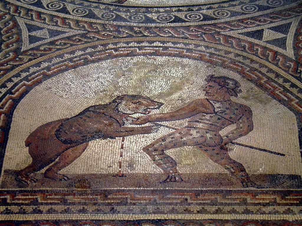 1024x768 Ancient Rome Floor Mosaic
