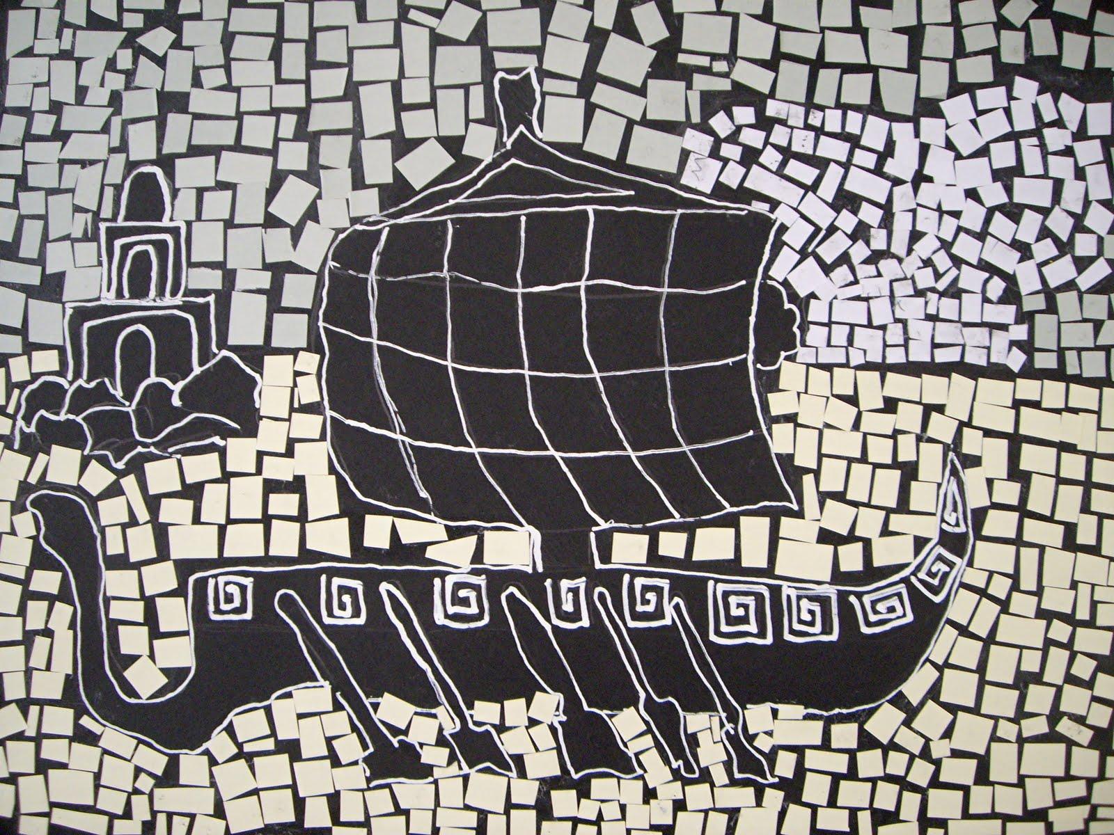 1600x1200 Use Your Coloured Pencils: Ancient Roman Style Paper Mosaics