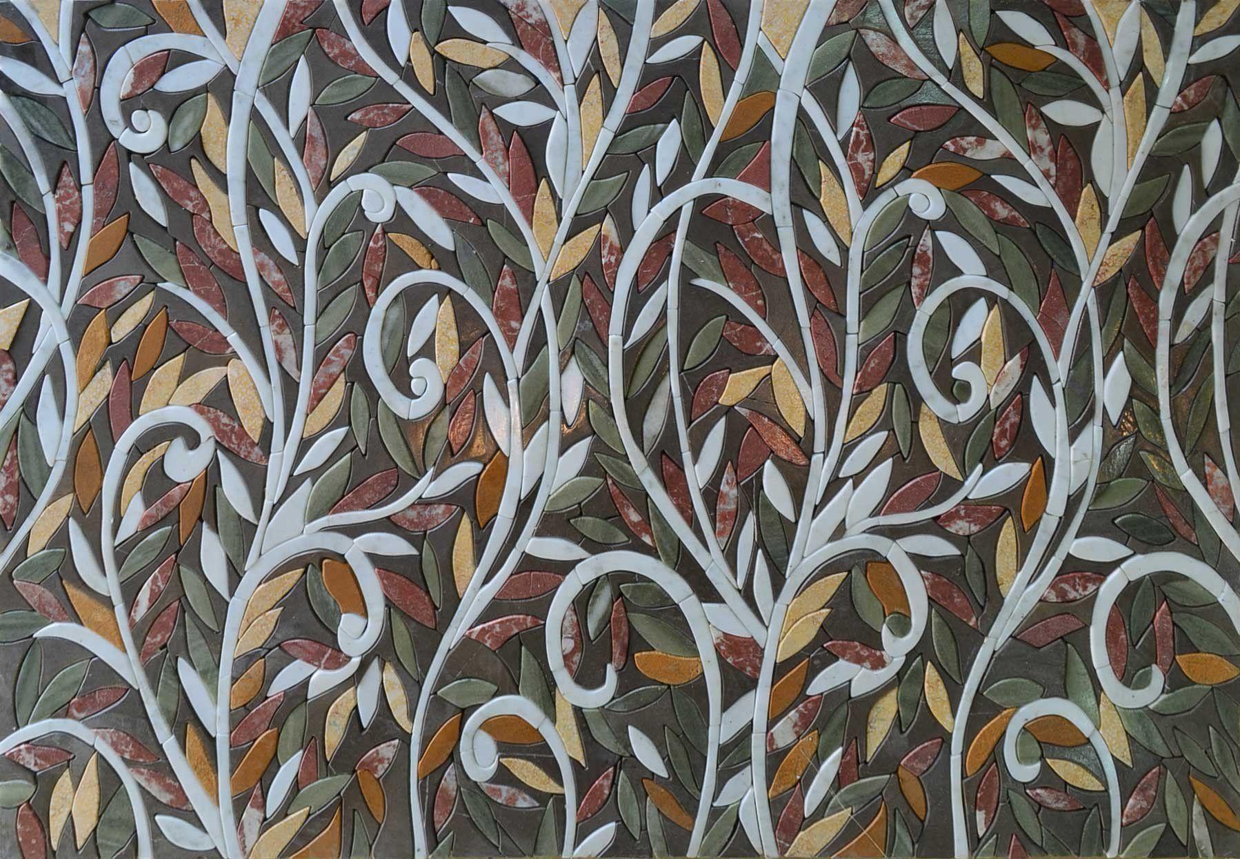 1798x1245 Abstract Mosaic Art Floral. Mosaic wallpaper, Mosaic designs, Stone wallpaper