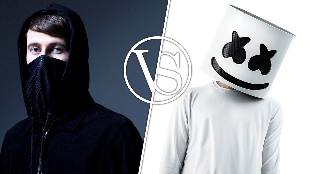 1280x720 Alan Walker Vs Marshmello
