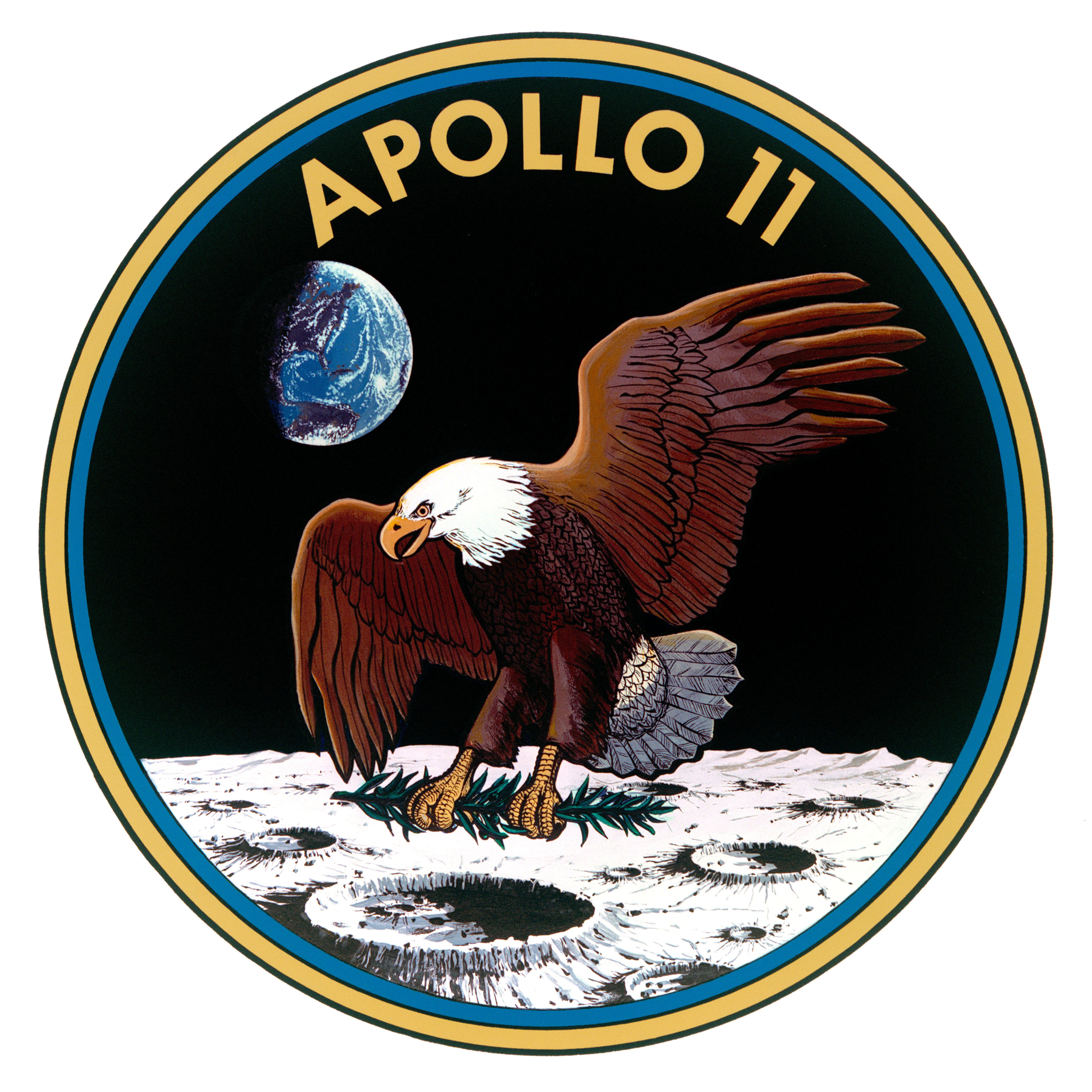5744x5744 Apollo Program Mission Patches
