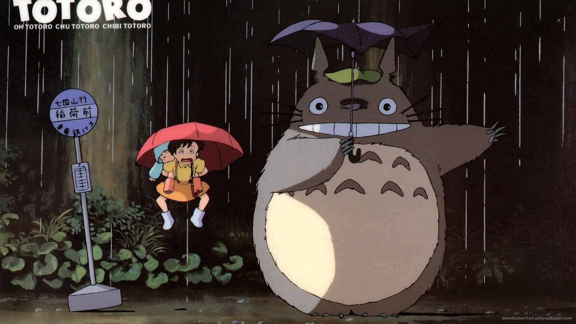 1920x1080 Totoro Background