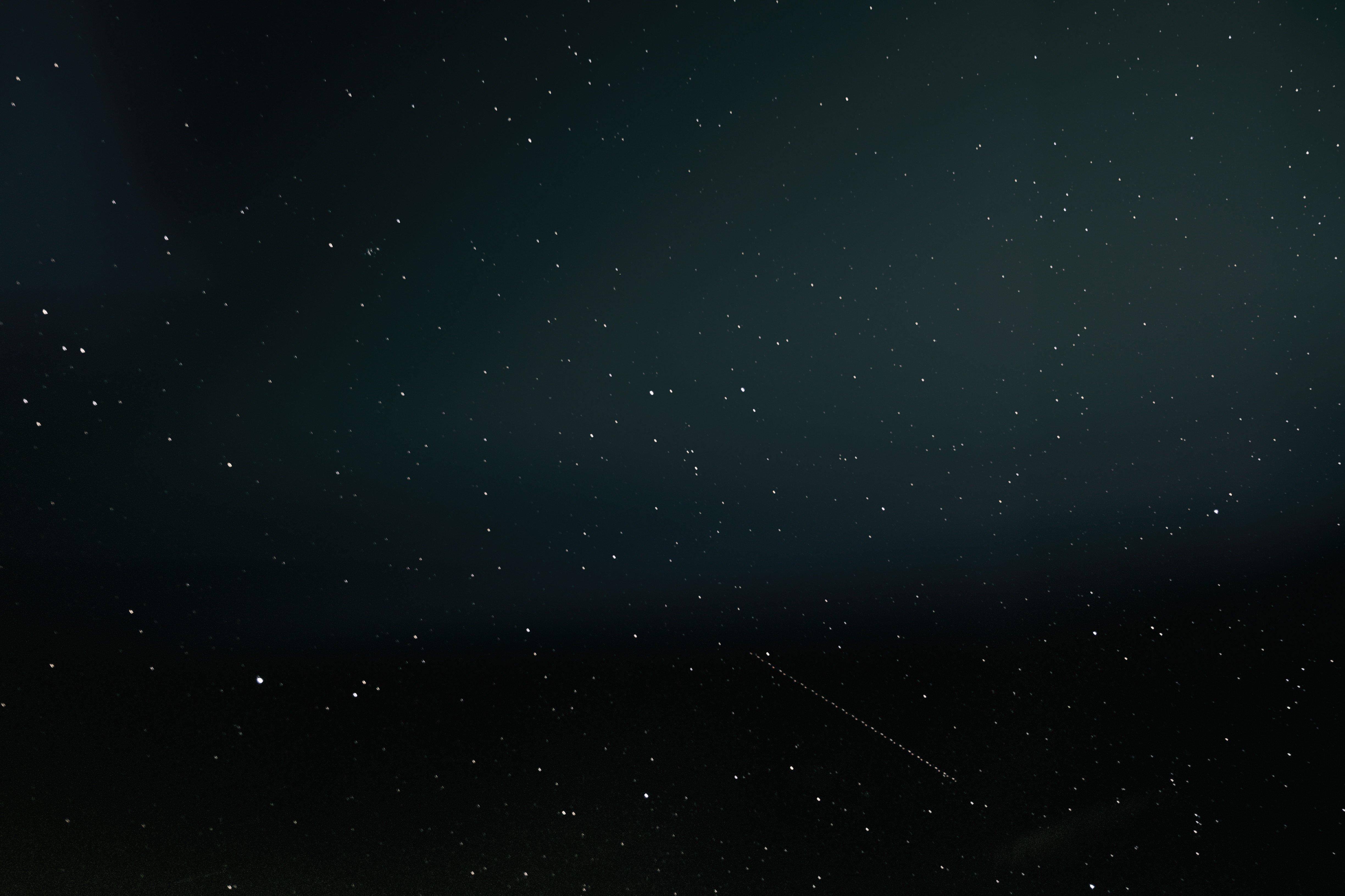 4896x3264 night star trails dark nature calm black gradient motion blur wallpaper. Mocah HD Wallpaper