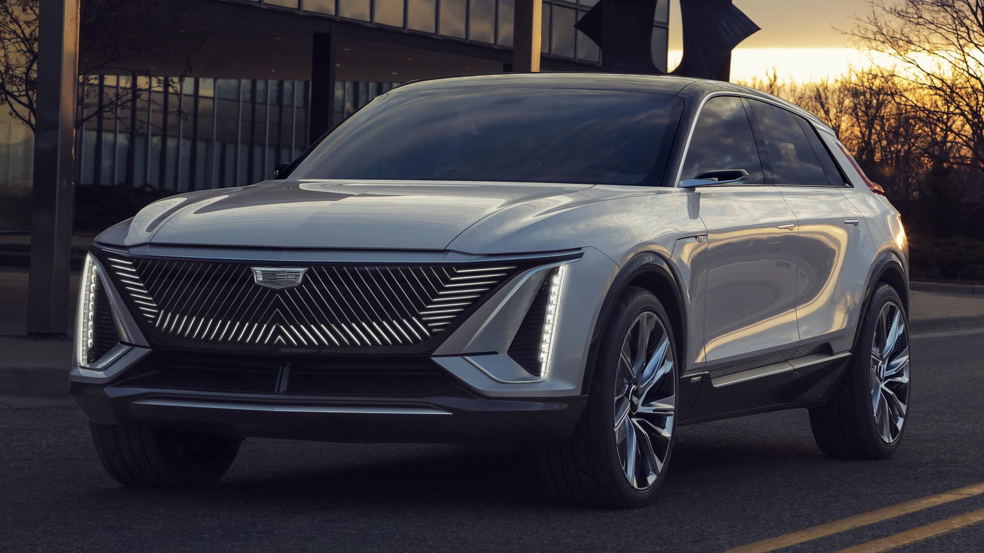 1920x1080 Cadillac Lyriq Show Car and HD Image