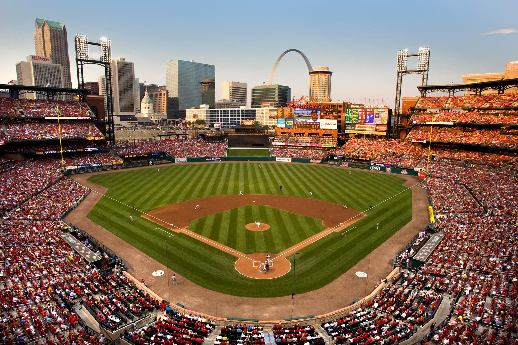 The Interior View Of St Louis Cardinals St Louis Blues Stadium Background,  Busch Stadium Pictures Background Image And Wallpaper for Free Download