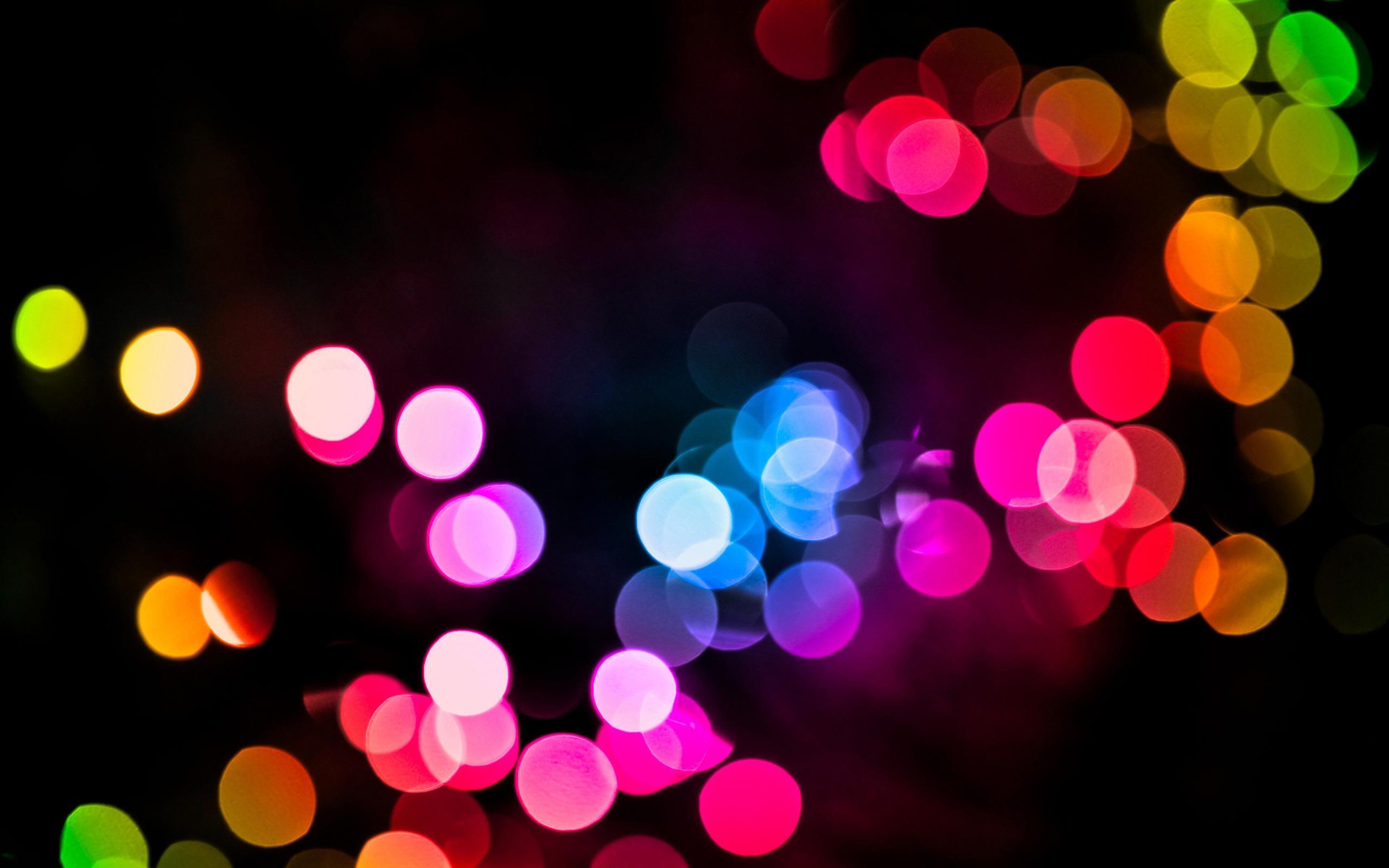 2560x1600 Bokeh Colorful Lights Blurred 2048x1152 Resolution HD 4k Wallpaper, Image, Background, Photo and Picture
