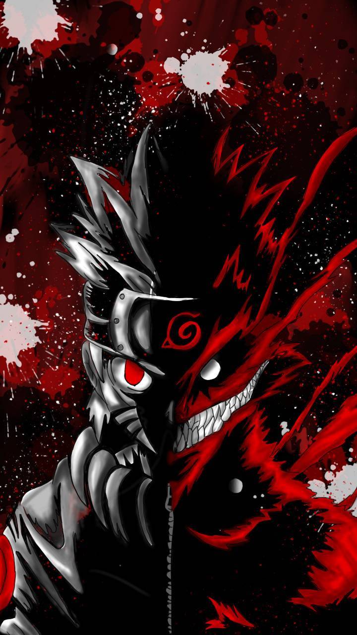 720x1280 Naruto Red Wallpaper