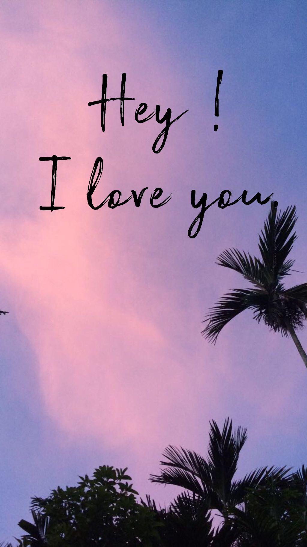 Các mẫu I love you background aesthetic Những thiết kế đẹp và sâu lắng