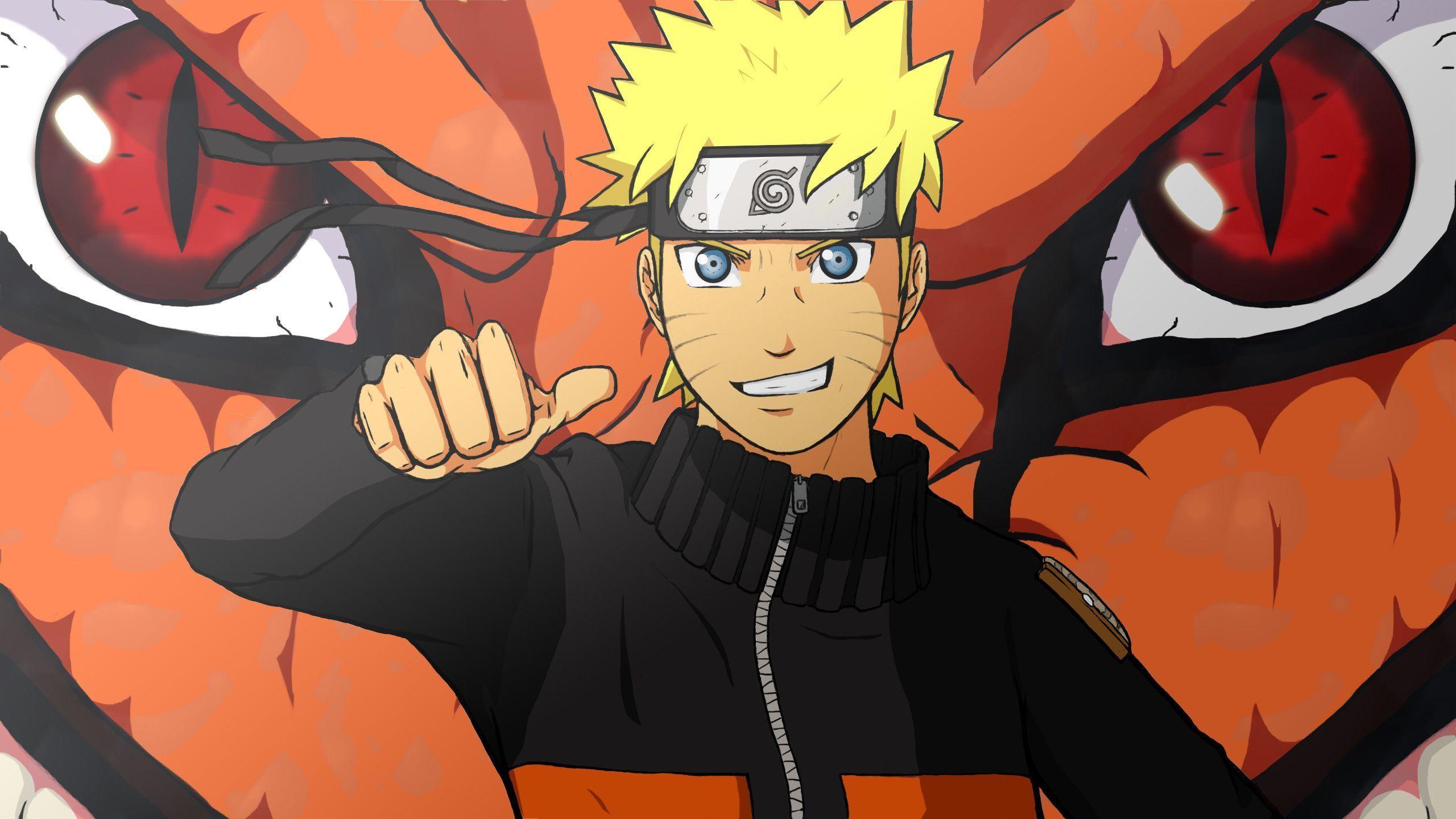 2560x1440 Naruto Kurama Computer Wallpaper