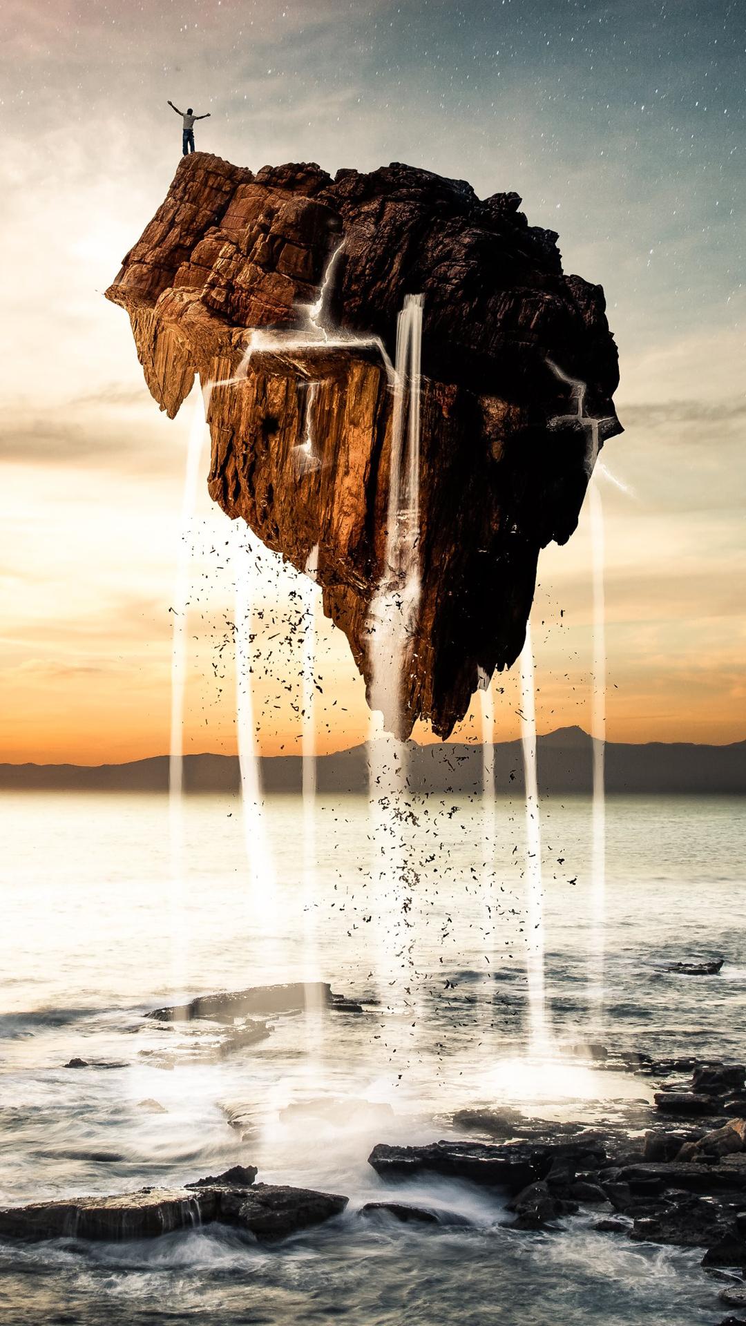 1080x1920 iPhone Surreal Wallpaper