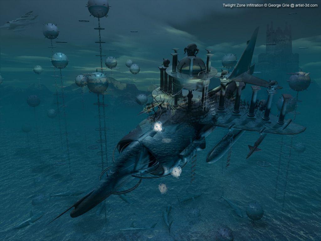 1024x768 Surreal Art Wallpaper