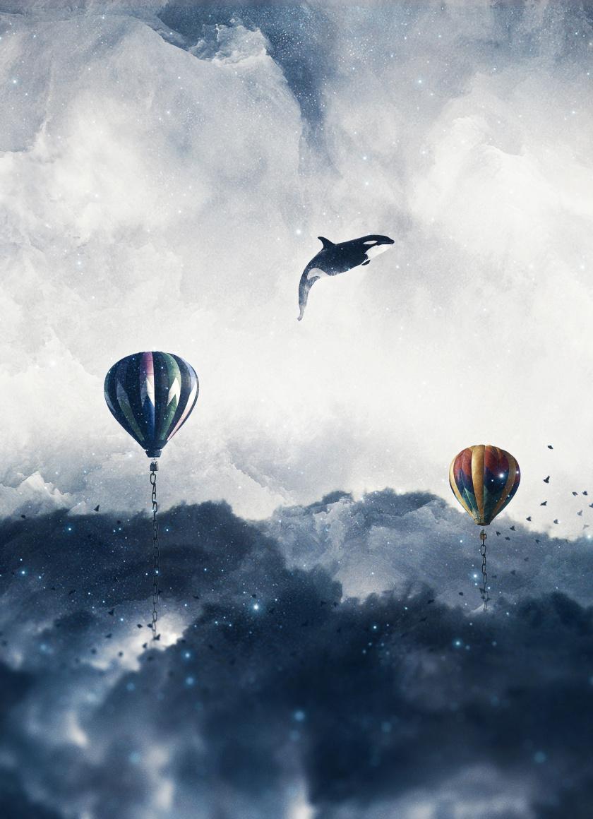 840x1160 iPhone Surreal Wallpaper