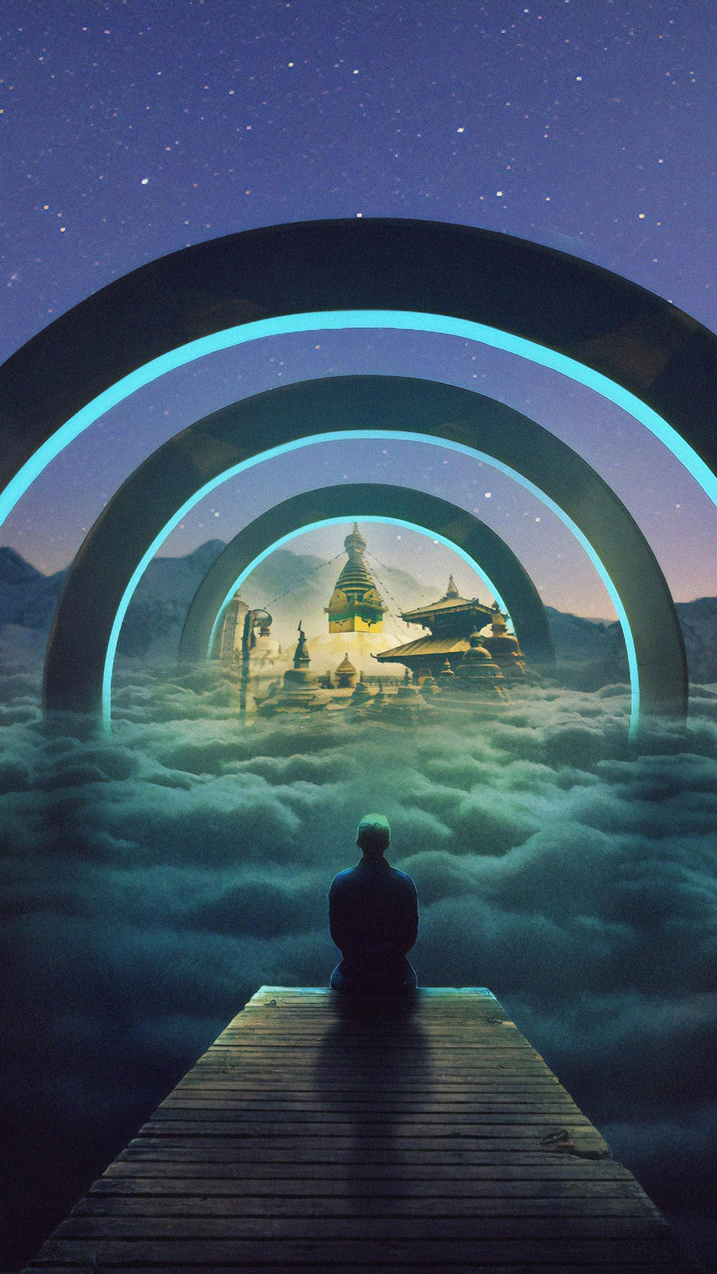1440x2560 Surreal Dream 4K Wallpaper