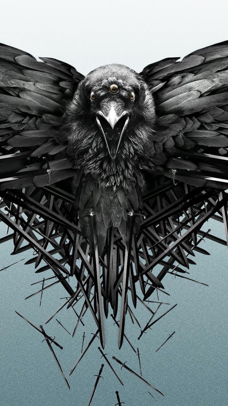 750x1334 Game Of Thrones 6 Wallpaper iPhone Crow Game Of Thrones