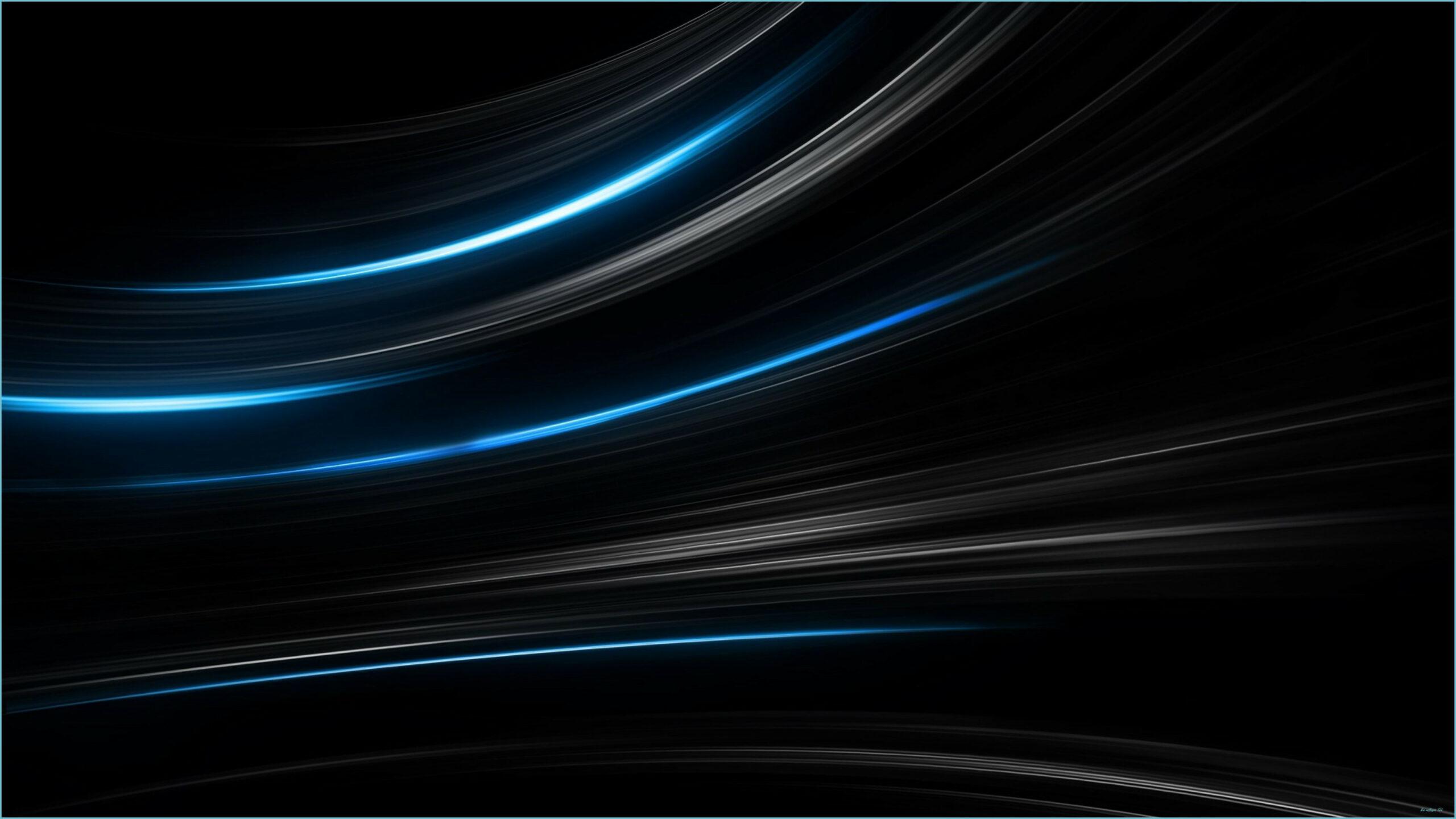 2560x1440 Blue Abstract 14K Wallpaper Black And Blue Wallpaper, Dark Blue Wallpaper 4k
