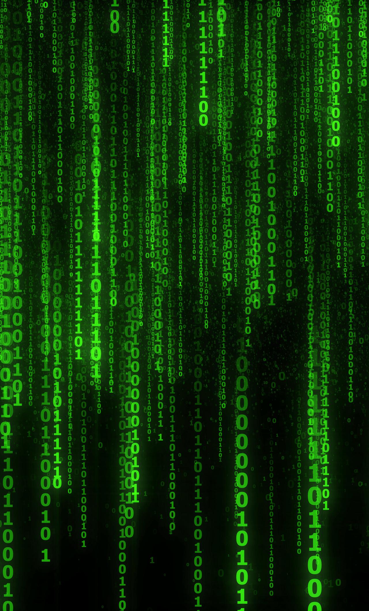 1280x2120 Download 1280x2120 wallpaper matrix code, numbers, green, iphone 6 plus, 1280x2120 HD image, background, 22586