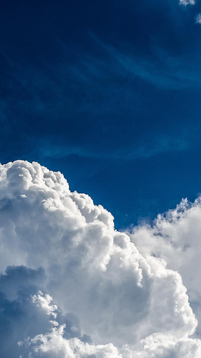 674x1200 Fresh White Clouds IPhone Wallpaper Wallpaper : IPhone Wallpaper