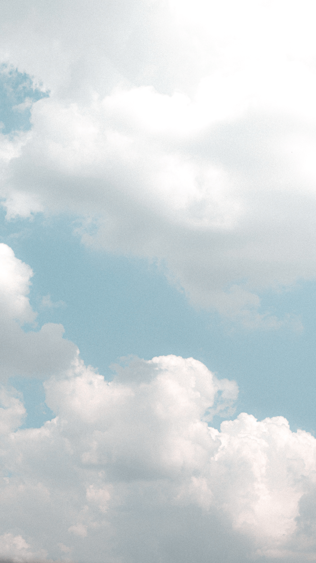 1080x1920 Aesthetic Blue Clouds Wallpaper