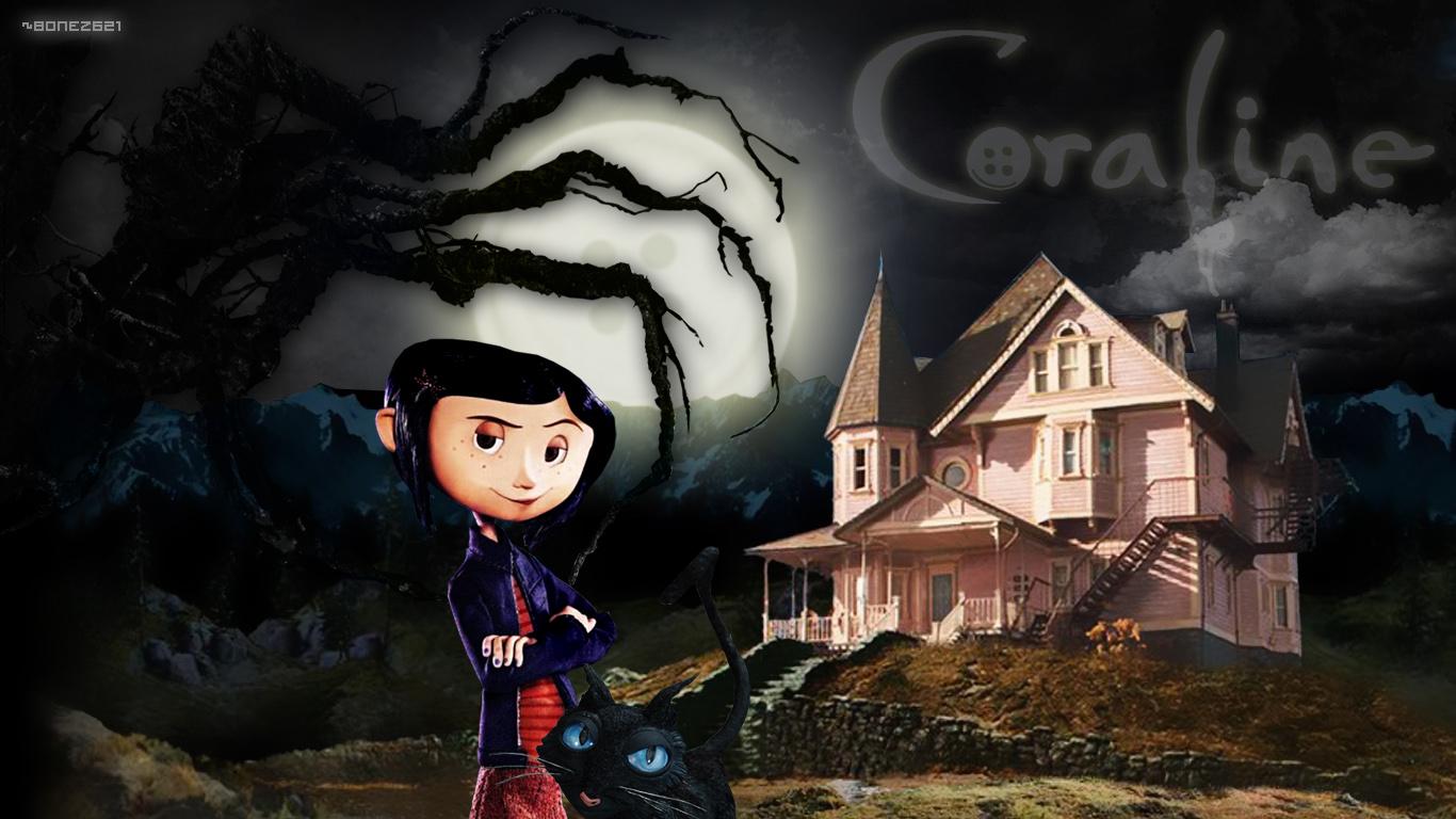 1366x768 Coraline Wallpaper