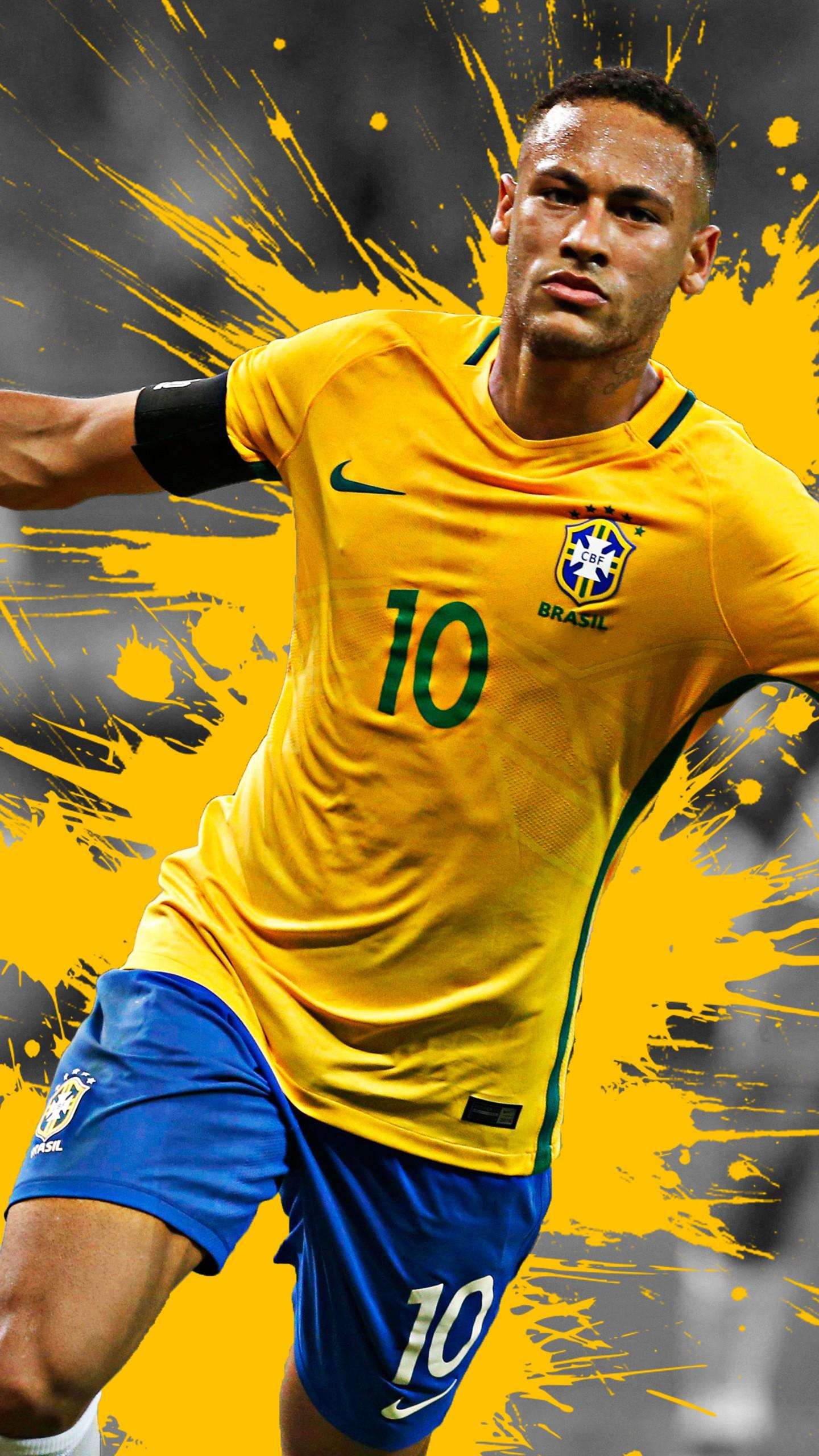 Футболист Neymar HD