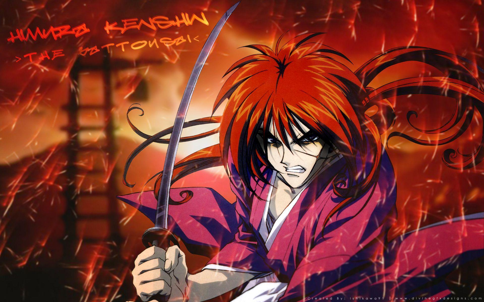 Rurouni Kenshin Anime Kenshin Himura 4K Wallpaper iPhone HD Phone #1341l