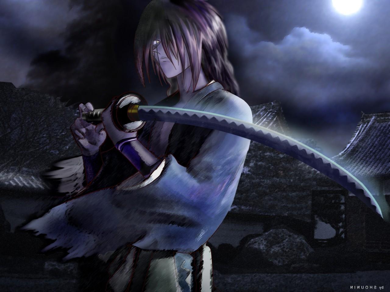 1280x960 anime, Rurouni Kenshin, Sword, Himura Kenshin Wallpaper HD / Desktop and Mobile Background