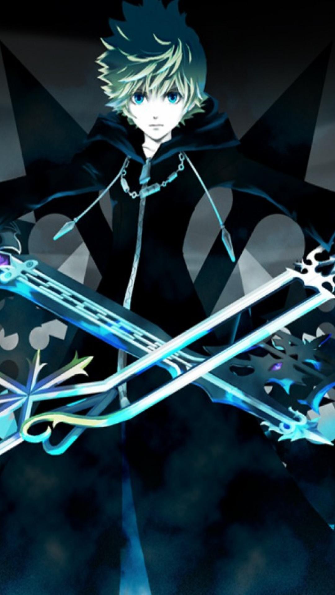 1080x1920 Kingdom Hearts Wallpaper Roxas
