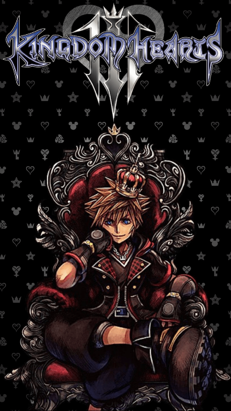 750x1334 Kingdom Hearts Wallpaper