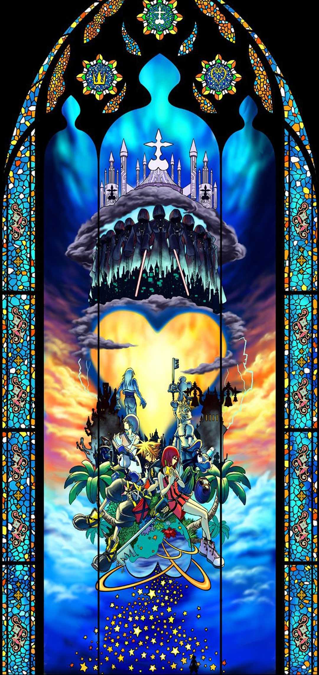 1080x2280 Kingdom Hearts Wallpaper Phone Free HD Wallpaper