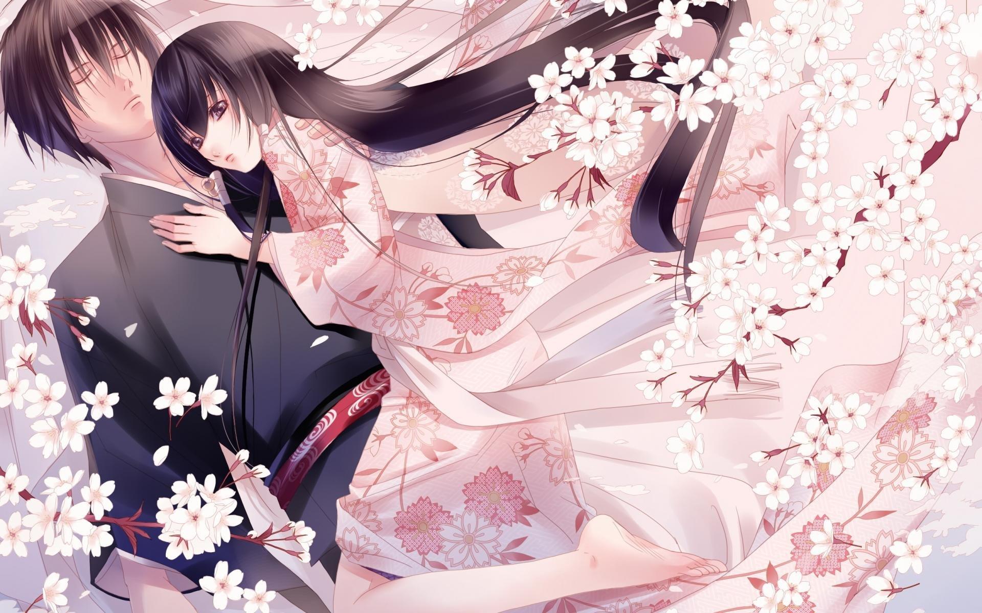 1920x1200 hug, Hugging, Couple, Love, Mood, People, Men, Women, Happy, Original, Anime, Fantasy Wallpaper HD / Desktop and Mobile Background